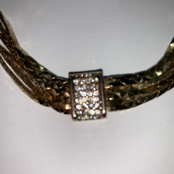 RARE! vintage auth DIOR etruscan gold NECKLACE - Picture 3 of 8